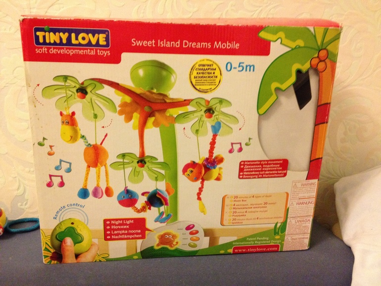 Продам мобиль tiny love 1000 рублей.