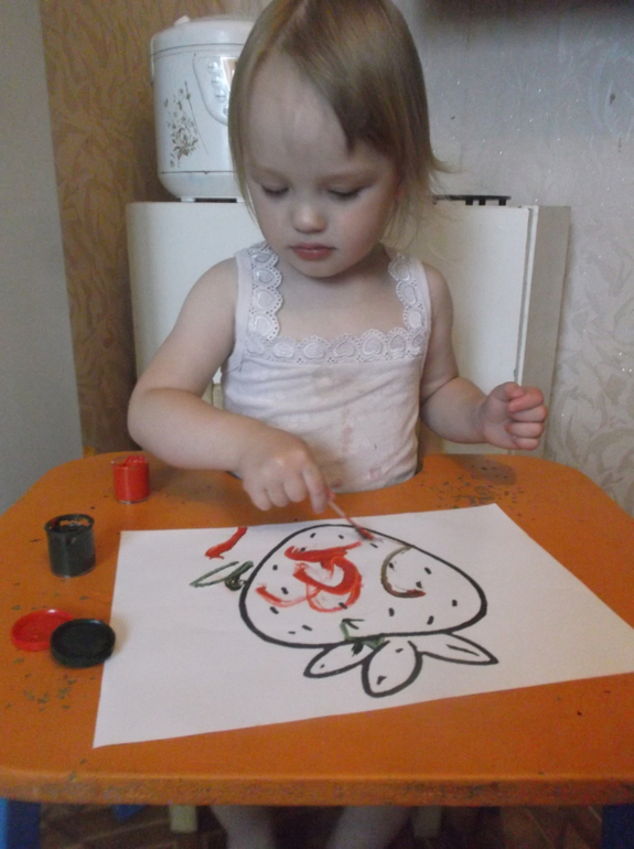 Готовим вместе.Клубничный десерт.Отчет.