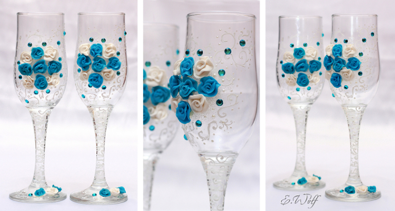 Свадебные бокалы