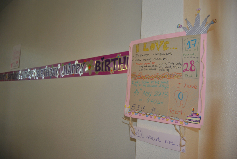 1 BIRTHDAY... как отмечали :)