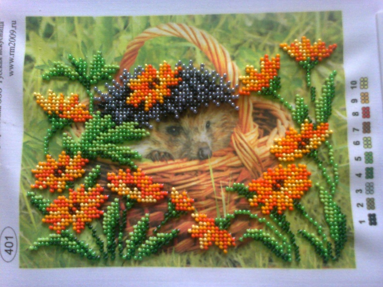 "Колючий подарок" Русская искусница