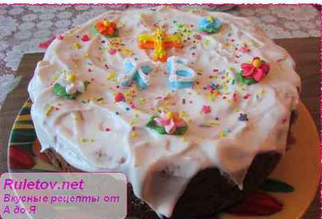 Пасхальный кулич в мультиварке