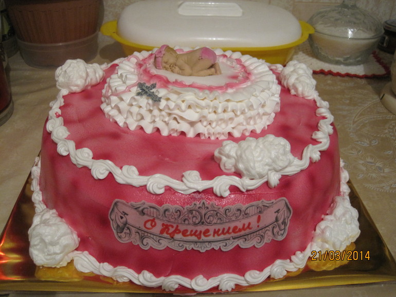 Покрестили нашу крошечку