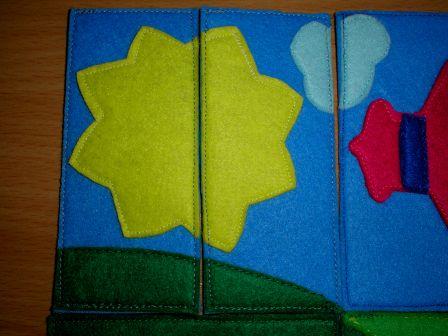 Пазлы из фетра