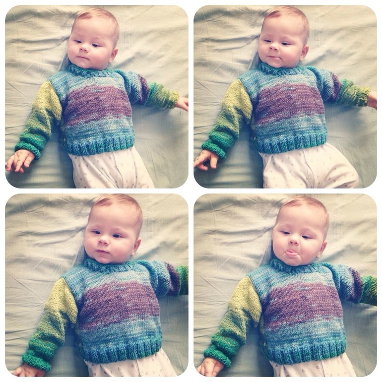 Первый блин...