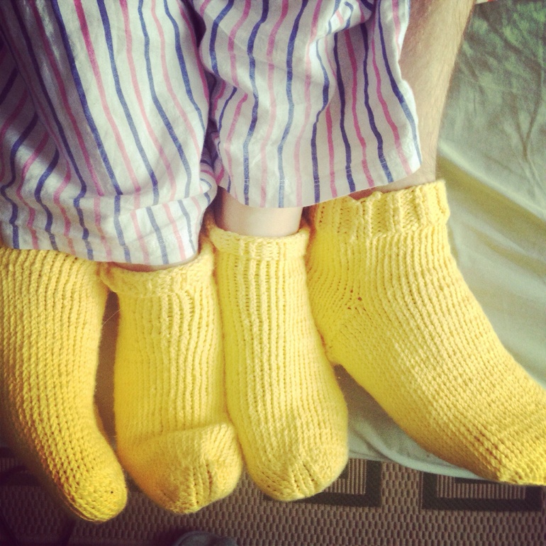 Весенние носочки вышли :)