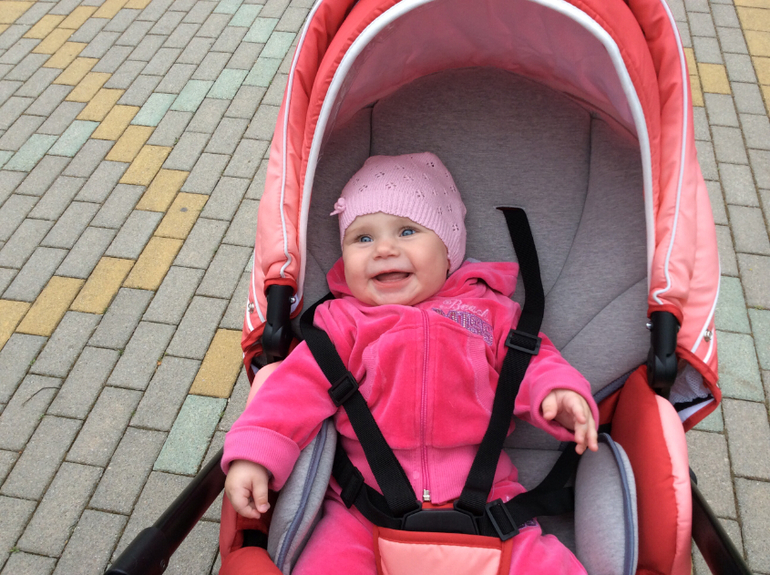 Вероничке почти 7 месяцев...