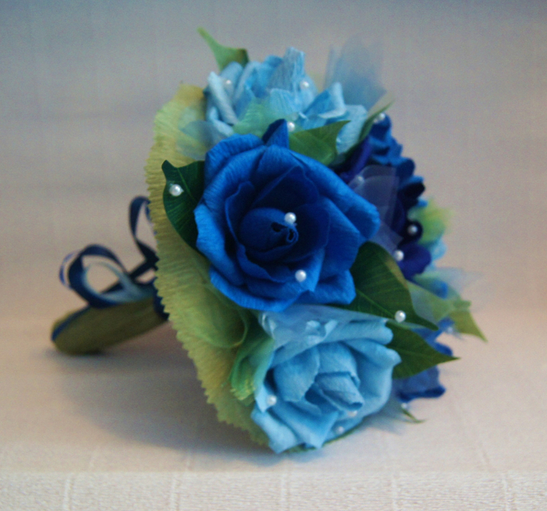Синие розы;)
