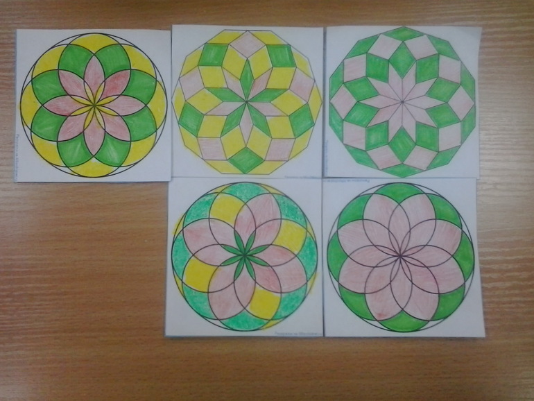 Мандалы. Наши занятия и игры.