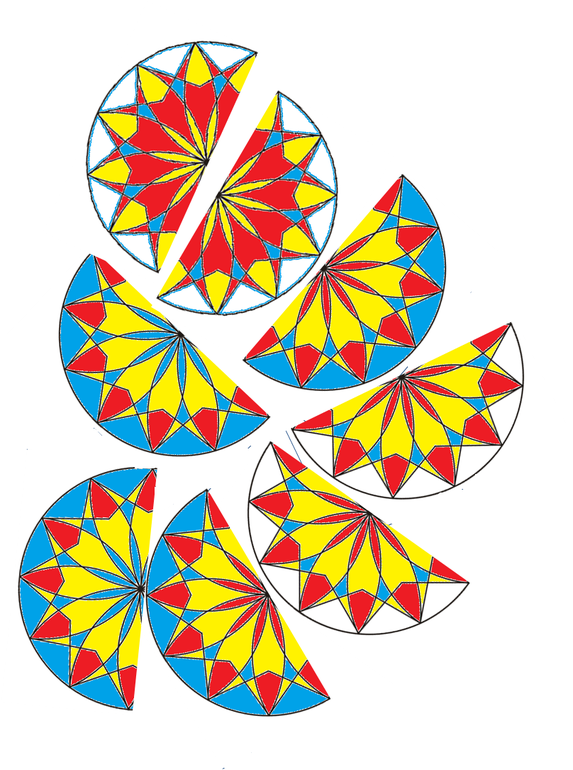 Мандалы. Наши занятия и игры.