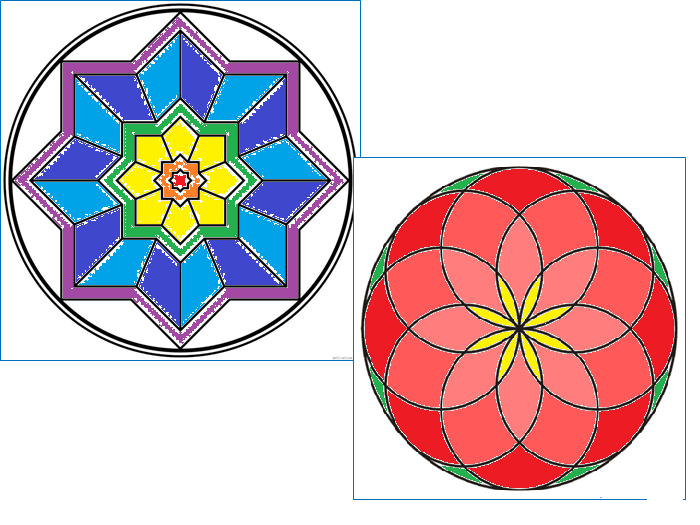 Мандалы. Наши занятия и игры.