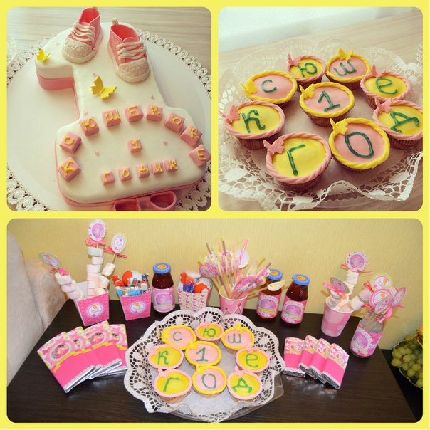 Набор для декора дня рождения "Бабочки"