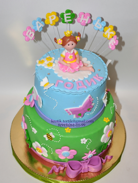 торт для маленькой принцессы