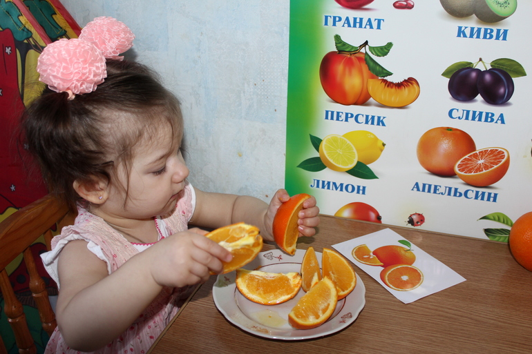 Мы делили апельсин)