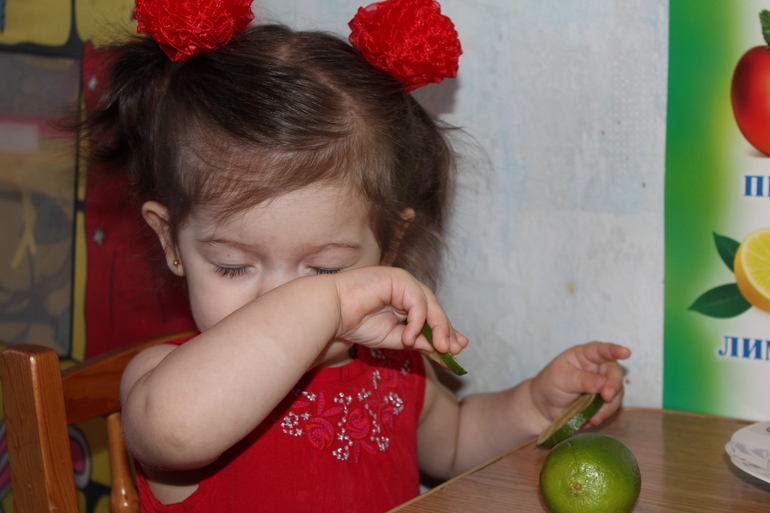 Мы делили апельсин)