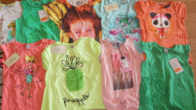 Летний гардероб Златы.