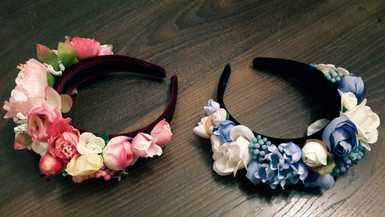 Делаю ободки и украшения,многое в наличии:)