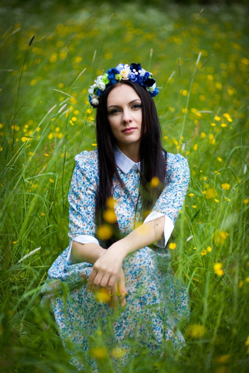 Ободок,венок из цветов