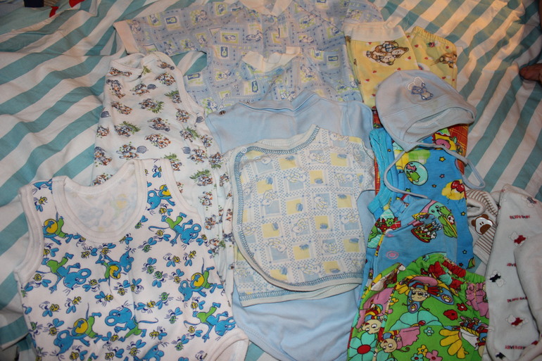 Пакет одежды 0-6 месяцев