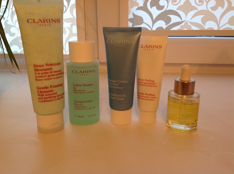 Мой уход с Clarins