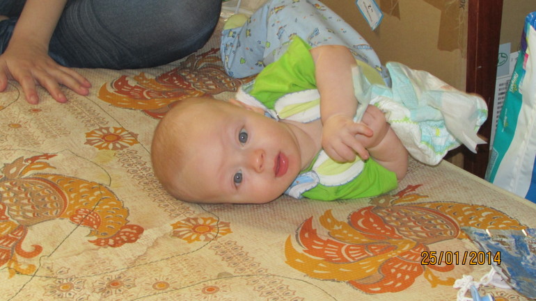 Вот нам и 5  месяцев))))