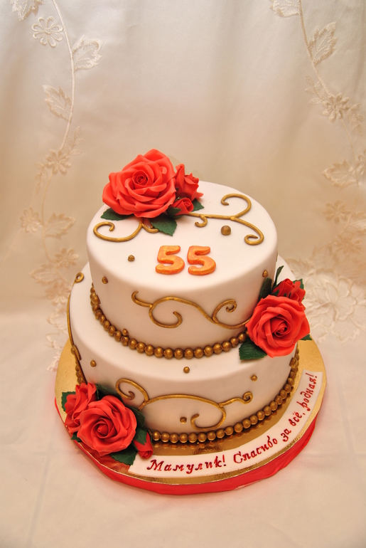 Торт на юбилей