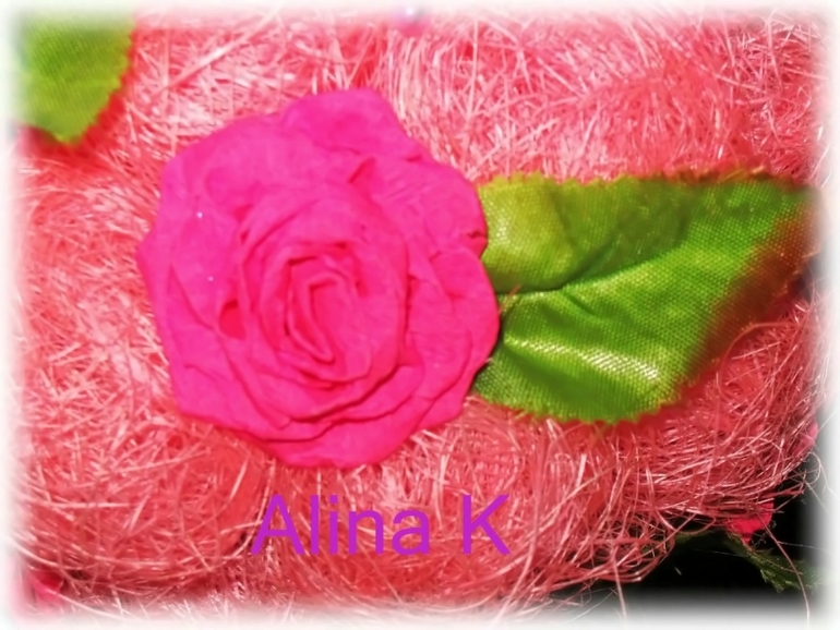 Розовые розы)