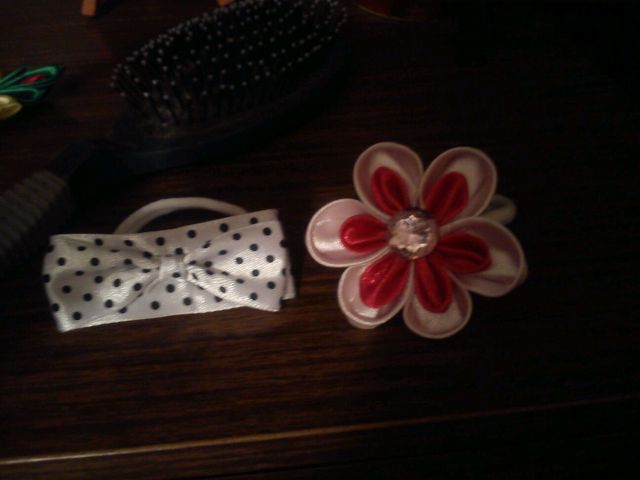 Резинки заколки ободки повязки