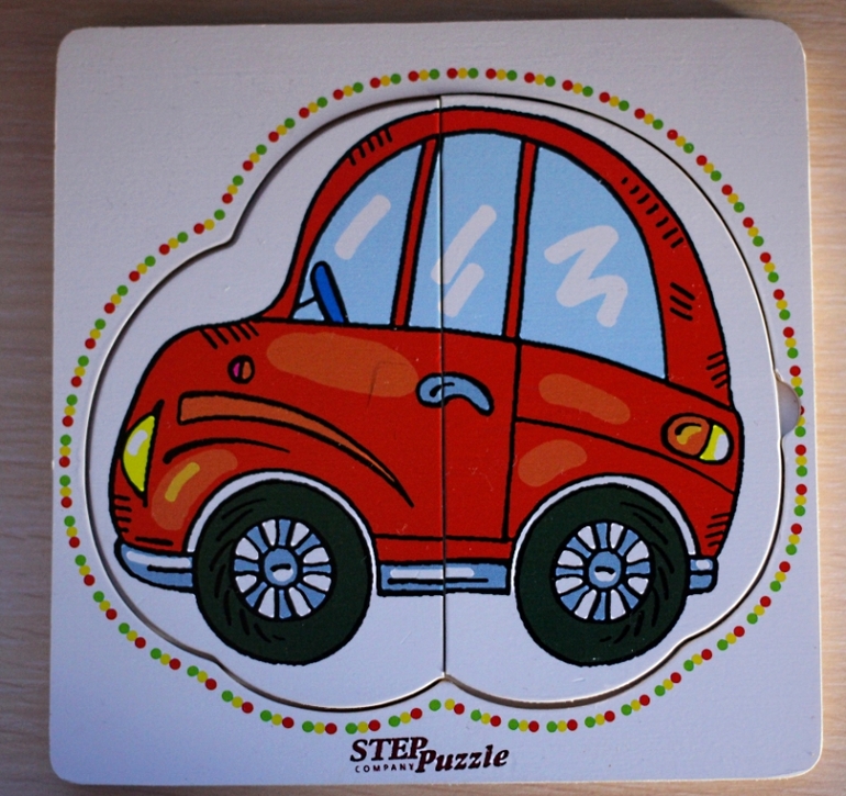 вот такие паззлы купили...