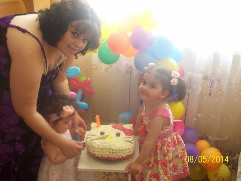 Для доченьки (я не кондитер) )))