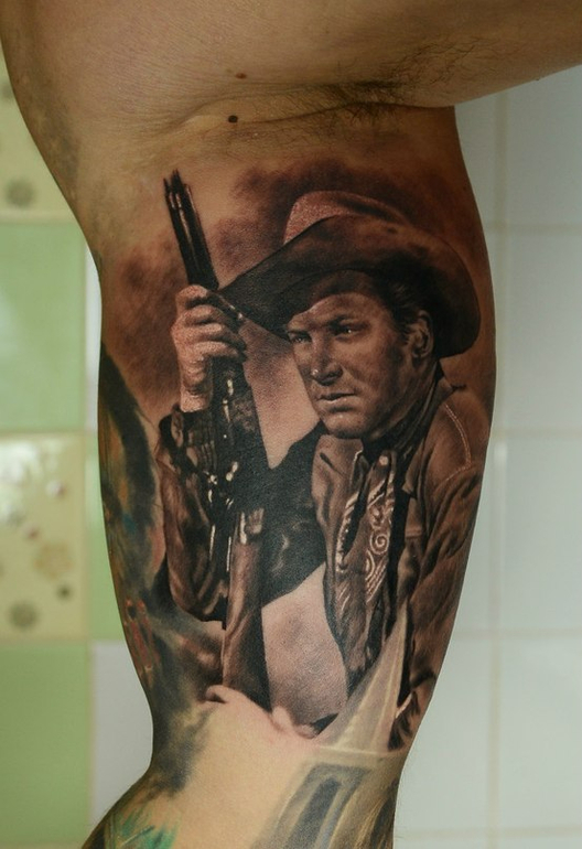 Хотели бы себе такого качества татушку?)