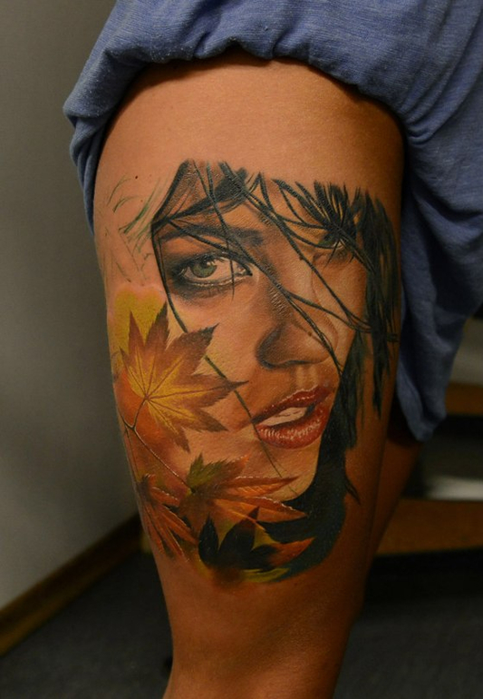 Хотели бы себе такого качества татушку?)