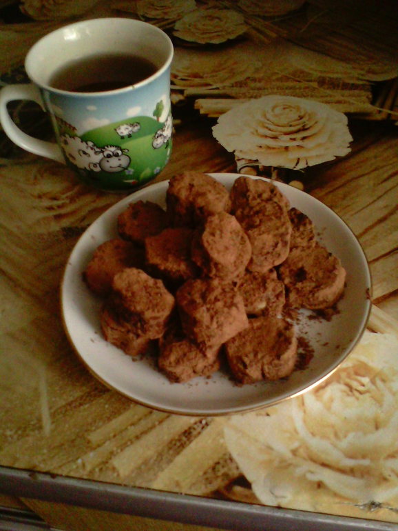 Домашние конфеты с орехами