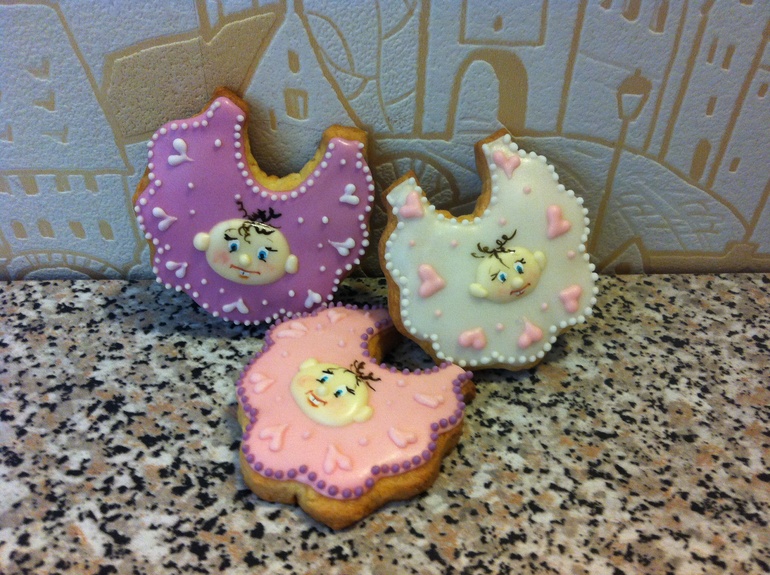 Песочное печенье для малышки