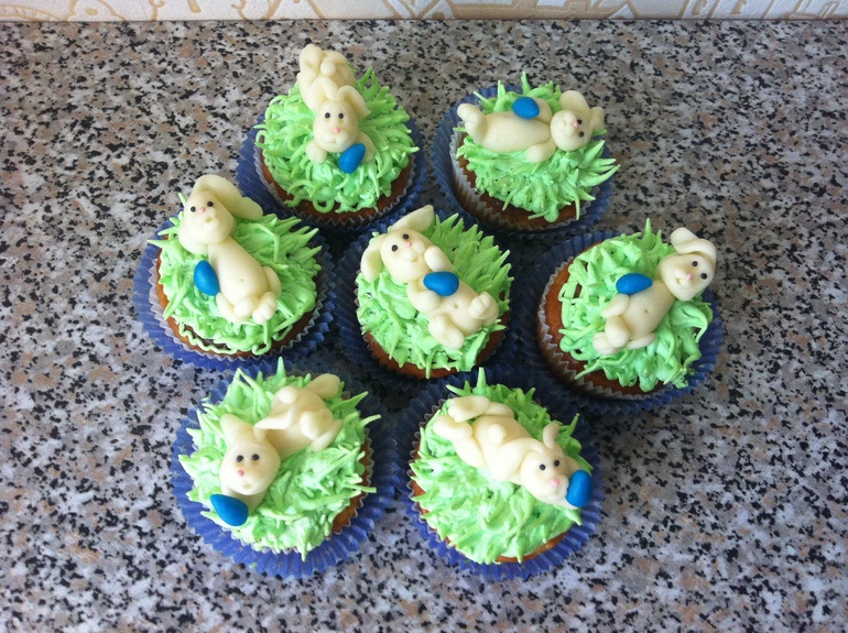 Капкейки пасхальные