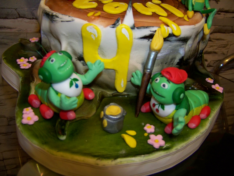 Торт  Лунтик и его друзья