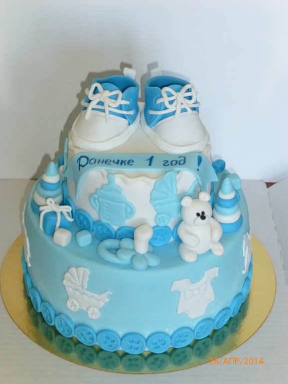 Торт на годик!