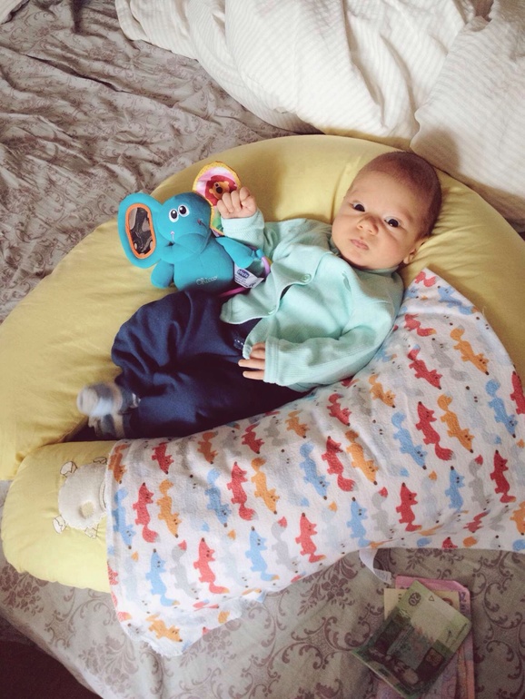 Мишеньке 1,5 месяца