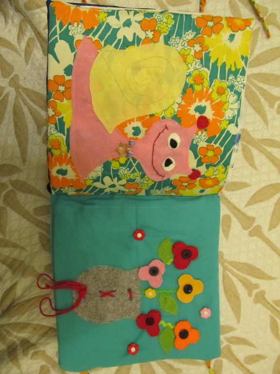 Развивающая книжка для нашей малышки.