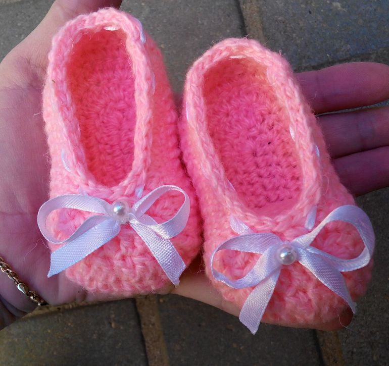 пинетки для девочки