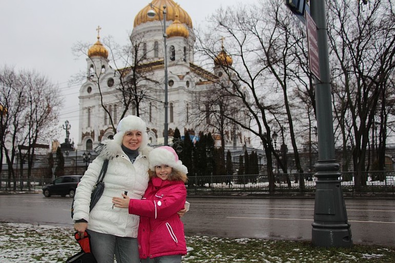 Храм Христа и Сокольники  с нашими любимыми друзьями!! 05.01.13 и 06.01.13г.