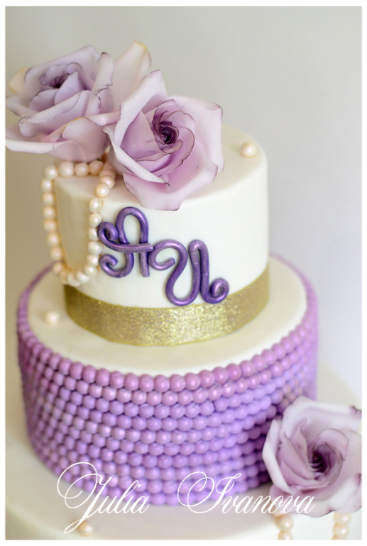 Свадебный в лиловом...