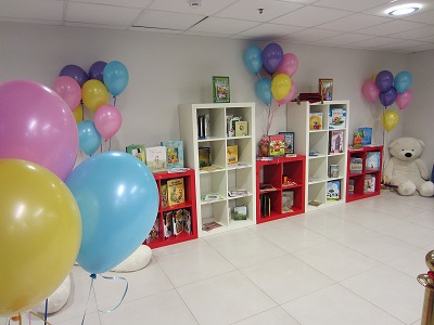 Открытие "библиотеки" в ТЦ