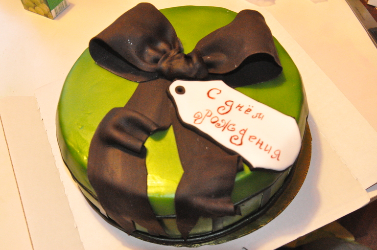 Торт подарочная коробка