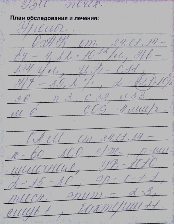 плохие анализы,фимоз?