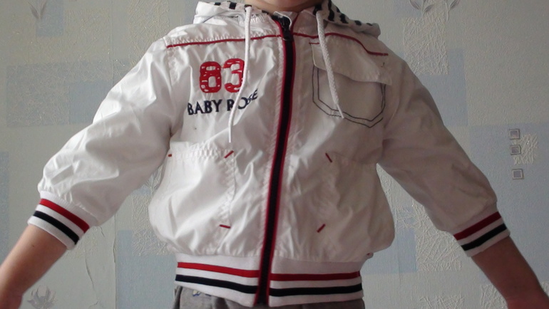 Ветровка для вашего модника...74-80