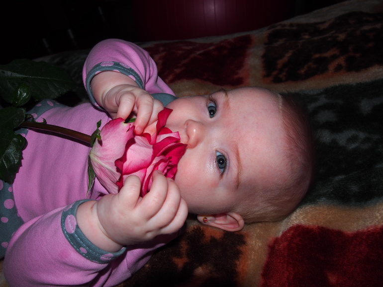 Моя отличница! Или нам сегодня 5!