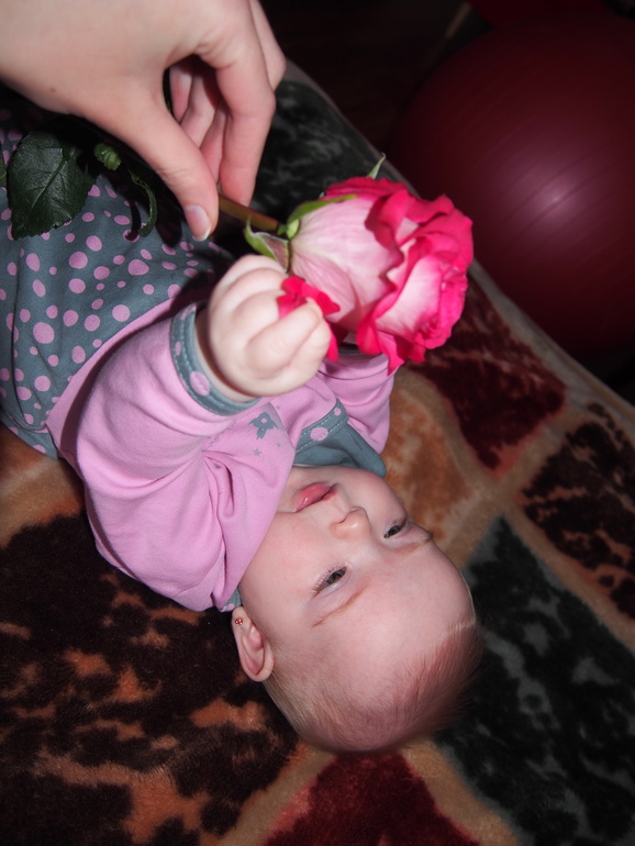 Моя отличница! Или нам сегодня 5!