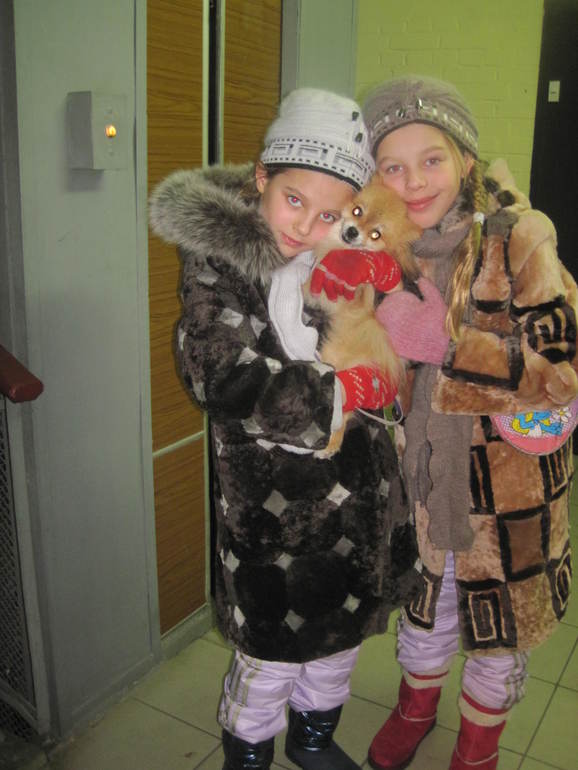 снегостойкая шубка!