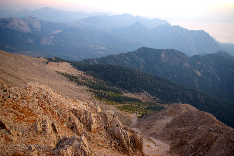 Тахталы, канатная дорога. Турция